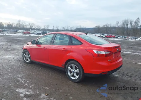 2014 Ford Focus Se из США, поврежденный, VIN 1FADP3F21EL205880